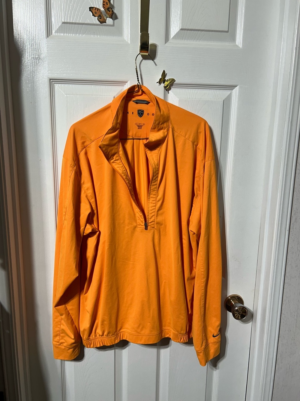 Nike Men's Vibrant Orange Windbreaker